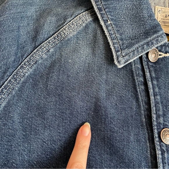 Polo Ralph Lauren Denim Western Carpenter Chore Coat Jacket - Picture 7 of 9